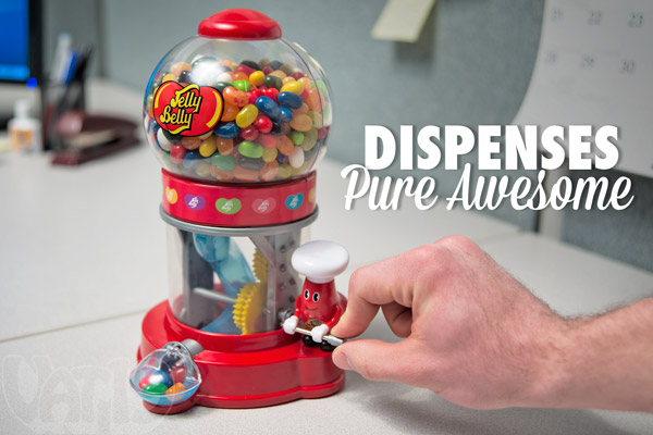 Mr. Jelly Belly “Bean Machine” Jelly Bean Dispenser « Gluttoner: You gonna  eat that?
